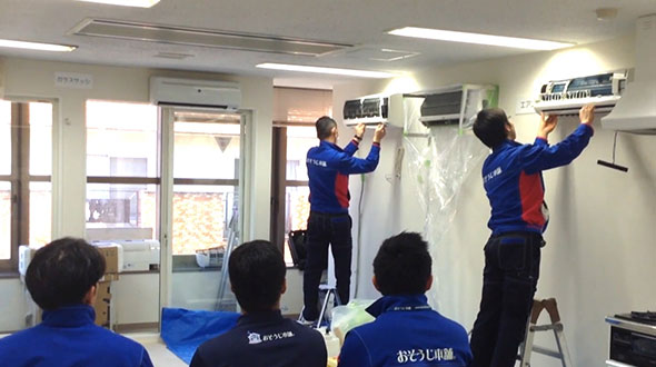 技術力を磨く専用の研修センター